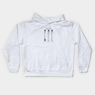 Vial Test Tube Anxiety Kids Hoodie